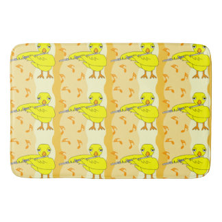 Flute Chick Pattern Badmat