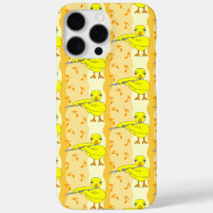 Flute Chick Pattern iPhone 16 Pro Max Hoesje