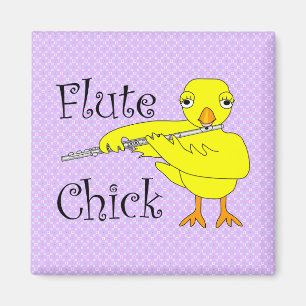 Flute Chick-tekst Magneet
