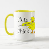 Flute Chick-tekst Mok (Links)