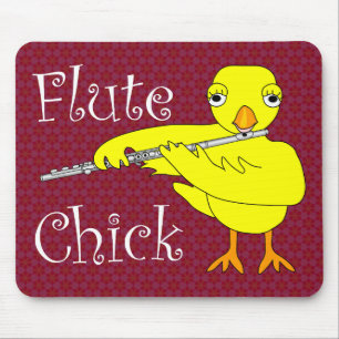 Flute Chick-tekst Muismat
