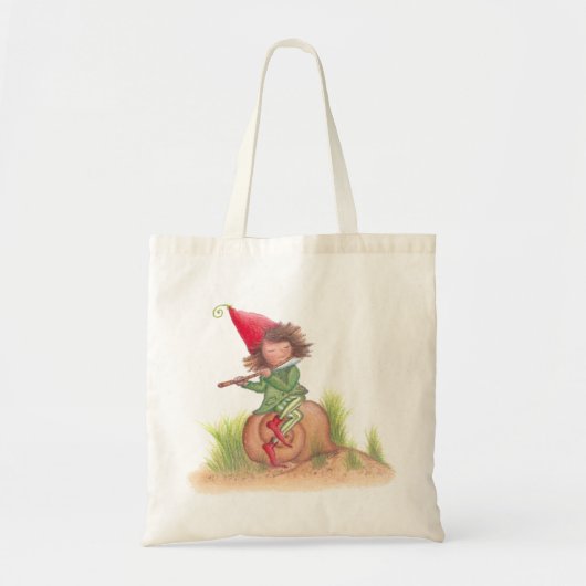 Flute Elf Canvas tas (Voorkant)
