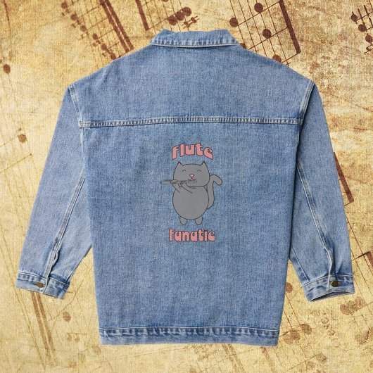Flûte Fanatique Gris Chat Rose