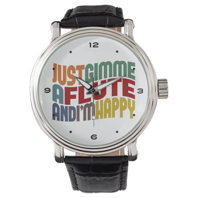 Flute Horloge (Voorkant)