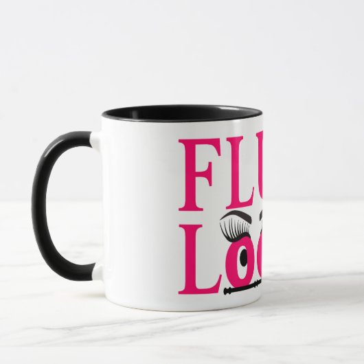 Flute Loops Two-Tone Mok (Links)
