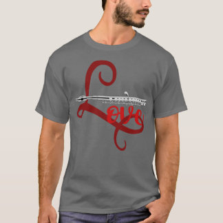 Flute Love Flutist T-shirt