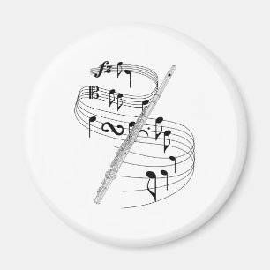 Flute Magneet