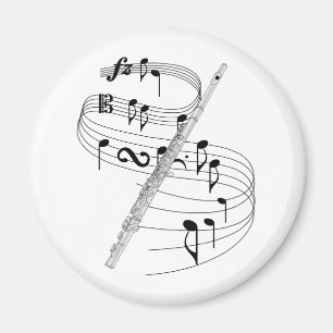 Flute Magneet