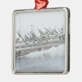 Flute Metalen Ornament (Links)