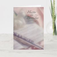Flute Music Birthday