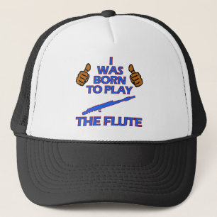flute Musical design Trucker Pet
