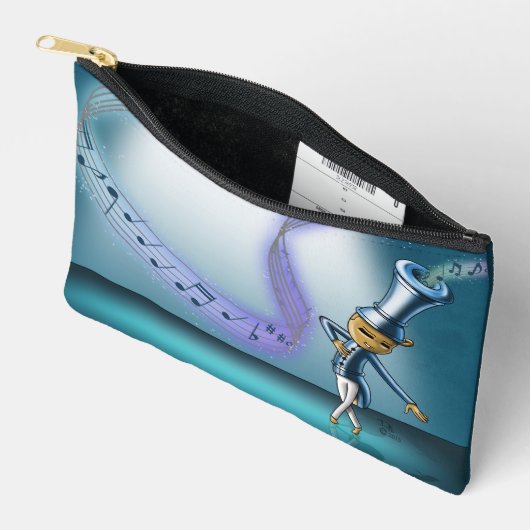 Flute Musical Instrument Etui (Open)