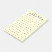 Flute Musician Music Teacher Band Post-it® Notes (Schuin)