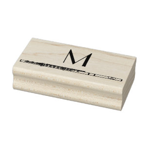 Flute Musician Music Teacher Band Rubberstempel