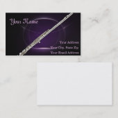 Flute Musician Visitekaartje (Voorkant / Achterkant)