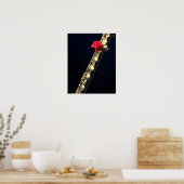 Flute of Flutist Poster (Keuken)