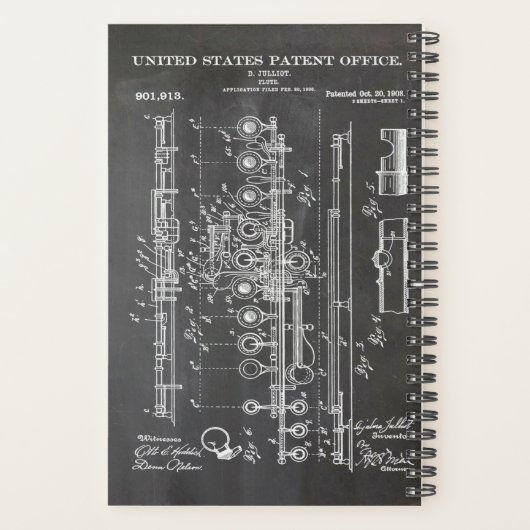 Flute Patent Planner (Achterkant)