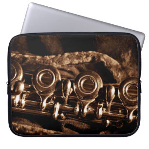Flute Photo Laptop Sleeve