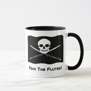 Flute Pirate Gift Mok