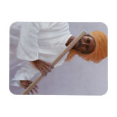 Flute Player Magneet (Horizontaal)