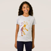 Flute Player Music Kokopelli T-Shirt (Devant entier)