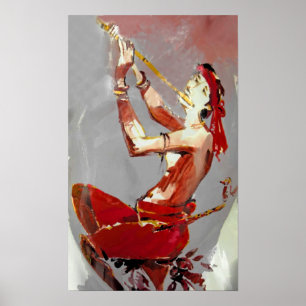 Flute Player/Musician Poster