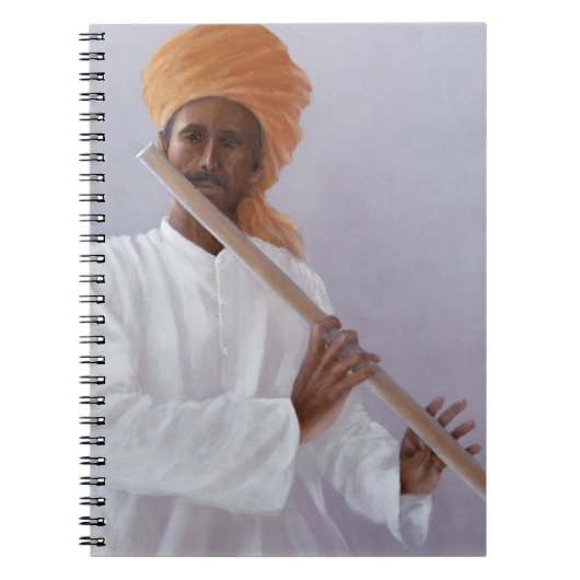 Flute Player Notitieboek (Voorkant)