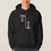 Flute Player Orchestra Musician Flutist Classical Hoodie (Voorkant)