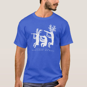 Flute Player Petroglyph T-Shirt
