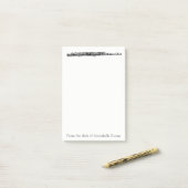Flute Post-it® Notes (Op bureau)