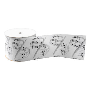 Flute Ribbon Grosgrain Lint