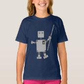 Flute Robot T-shirt (Voorkant)