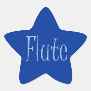 Flute Ster Sticker