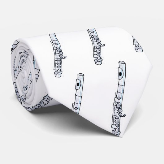 Flute Stropdas (Opgerold)