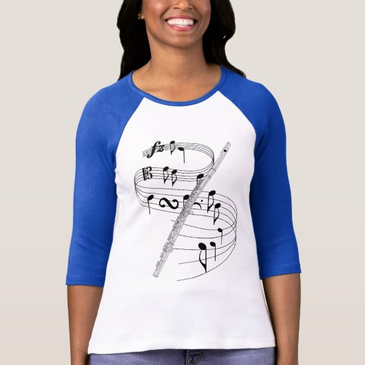 Flute T-shirt (Voorkant)
