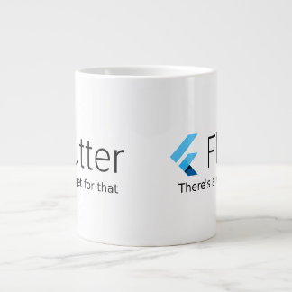 Fluter: Daar is een widget voor. Extra Grote Beker