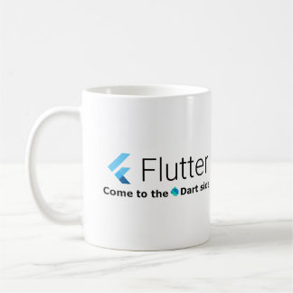 Fluter: Kom naar de Dart Side White Mok
