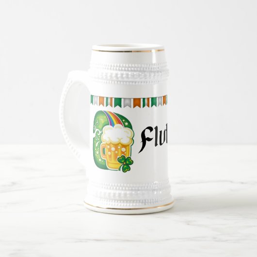 Flutered  bierpul (Voorkant links)