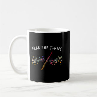 Flutist Gifts Marching Band Music Feit dat de Flut Koffiemok