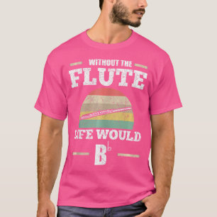 Flutist Musician Classical Music Orchestra Flute T-shirt