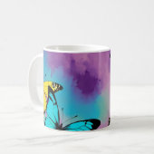 Fluttant Elegance Papillon de thé Mug (Devant gauche)