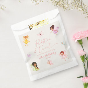 Flutter en Twirl Betoverd Fairy verjaardagsfeestje Bedankzakje
