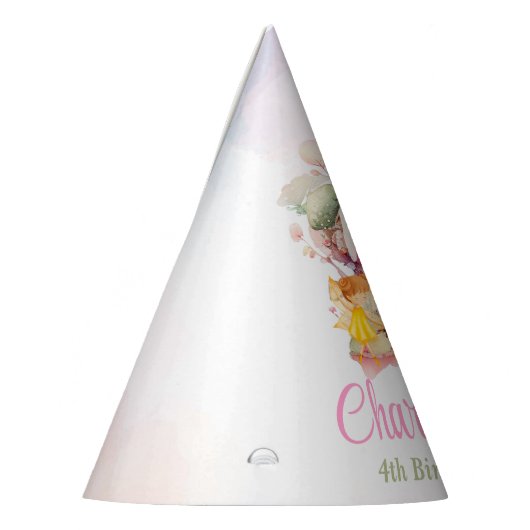 Flutter en Twirl Fairy Verjaardagsfeestje Pet Feesthoedjes (Links)