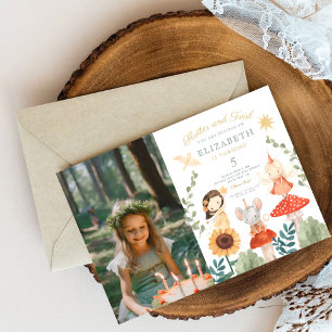 Flutter en twirl Foto Enchanted Fairy Verjaardag Kaart