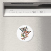 Flutter naar de lente magneet (Insitu (Vaatwasser))