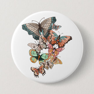 Flutter naar de lente ronde button 7,6 cm