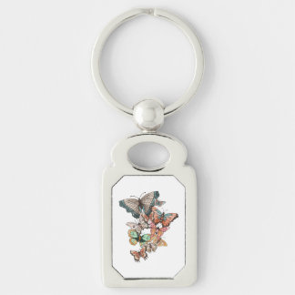 Flutter naar de lente sleutelhanger