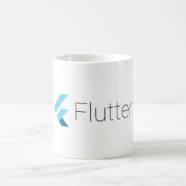 flutter-ontwikkelaar koffiemok