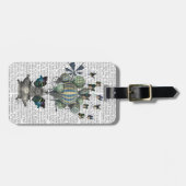 Flutter-tijd Bagagelabel (Voorkant horizontaal)