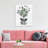 Flutter-tijd Canvas Afdruk (Insitu (Woonkamer))